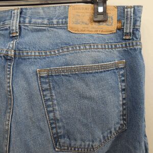 Territory Ahead Jeans Men's 36x32 Blue Faded Straight Leg Denim Classic Fit